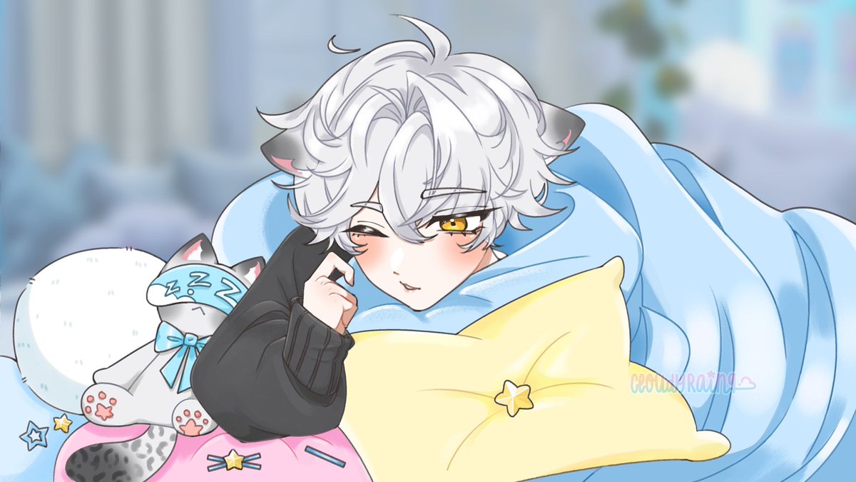been a bit since ive made art of myself :D   | #art #vtuber