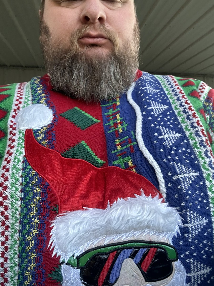 WarriorsCoachK's tweet photo. Day 12 of SWEATERMAS! Left school without taking a pic. I need a SWEATERMAS assistant to remind me! #SWEATERMAS https://t.co/zJ7iv7GkUQ