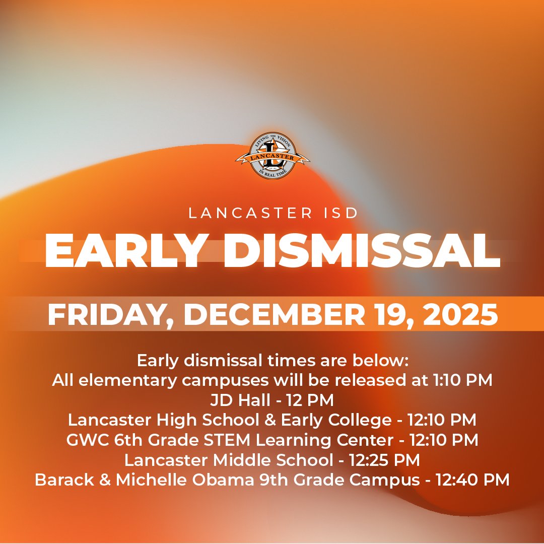 Lancaster ISD tweet media