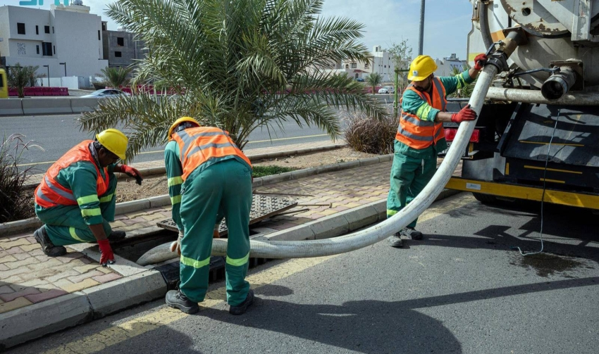 صيانة أكثر من نصف مليون متر من الشبكات #روح_المدينة 