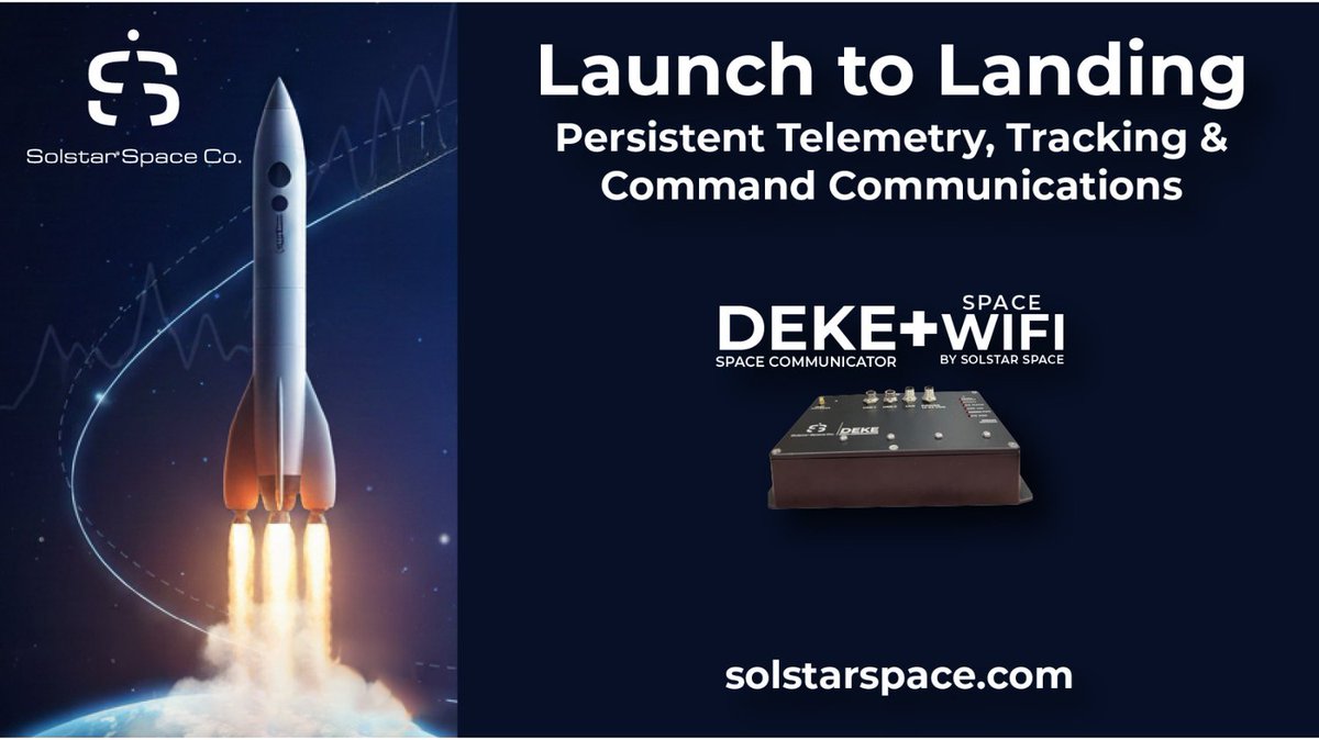 Solstar Space tweet media