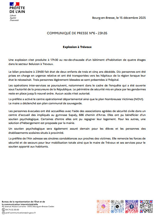 Préfet de l'Ain tweet media