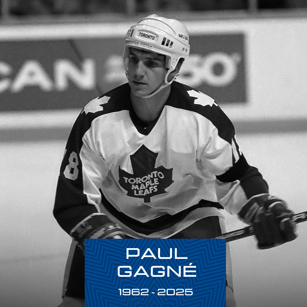 LeafsAlumni's tweet photo. We are deeply saddened to learn of the passing of Paul Gagne.

Paul played 16 games with the @MapleLeafs during the 1988-89 NHL season. 

Our thoughts are with his family and friends at this time. 

#LeafsForever https://t.co/aeahGEuFtv