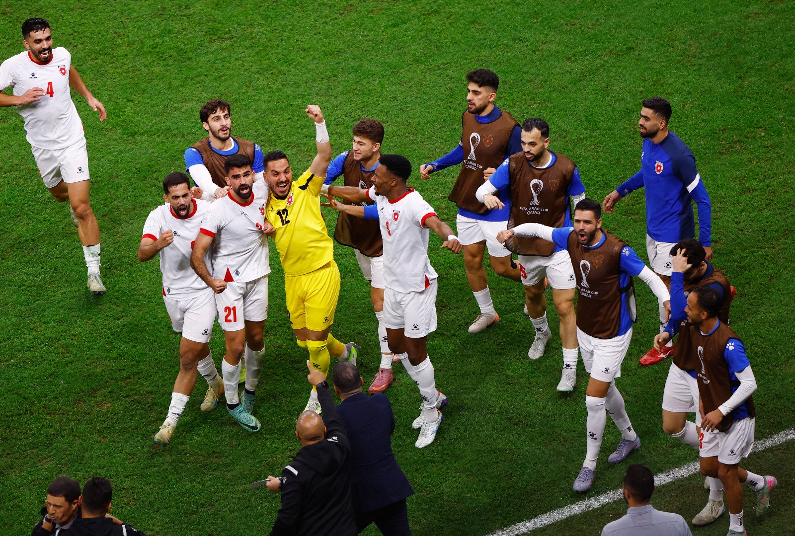 النشامى بالعلامة الكاملة للنهائي. 5 مباريات. 5 انتصارات 