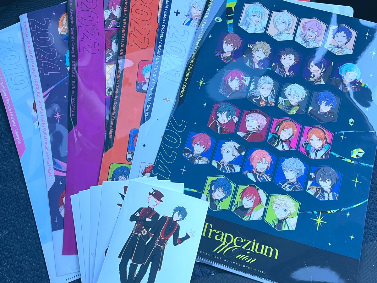 クリアファイルゲットやでぇ〜