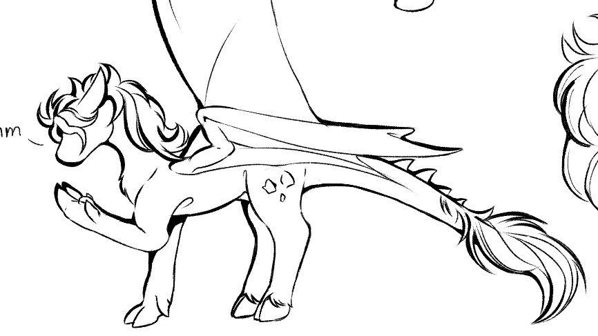 Alleiryin's tweet photo. @puppiepony She doesnt have a cutiemark ^^ https://t.co/jjMbj0hdum