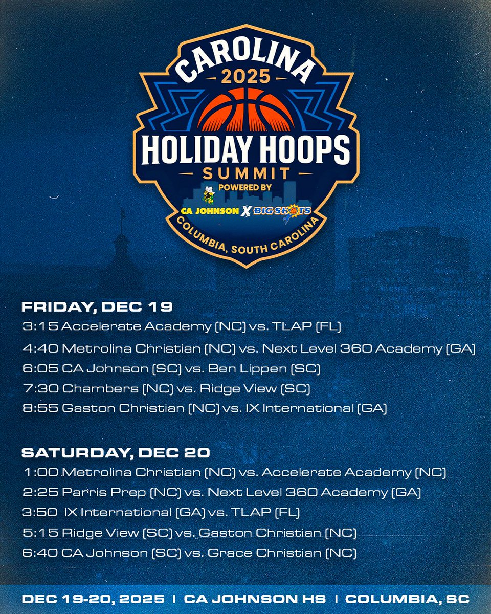 Carolina Holiday Hoops Summit tweet media