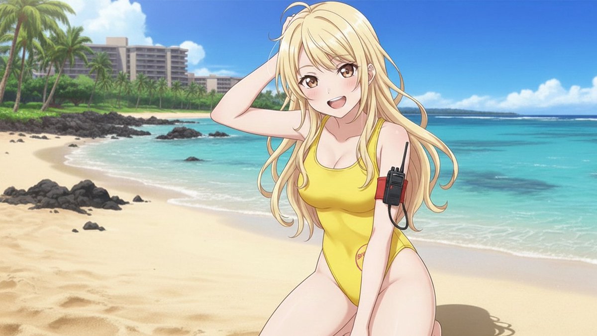 AIイラスト」12:16:25 ハワイ標準時 #バンドリ #桐ヶ谷透子生誕祭2025