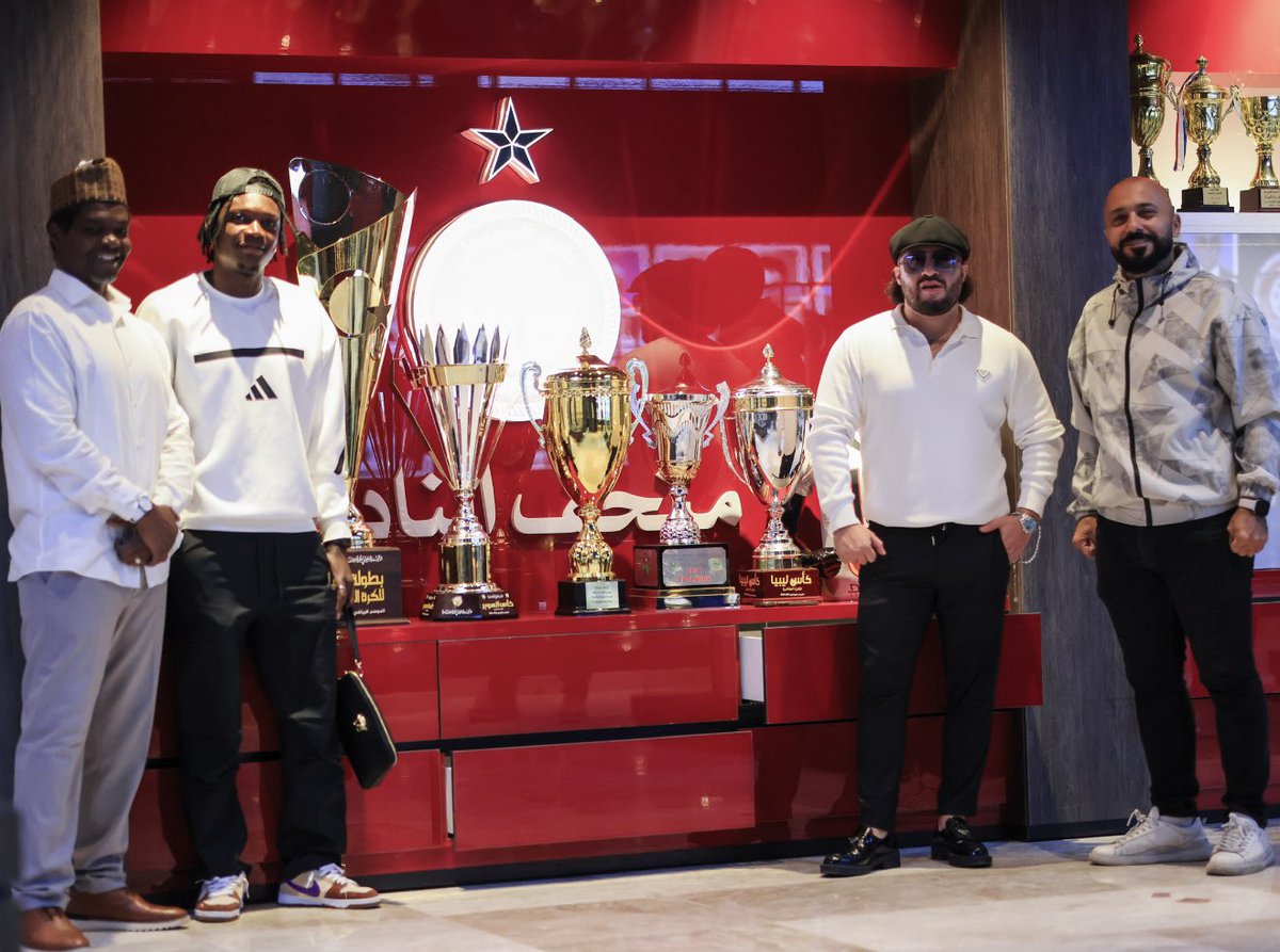 Hajjigafar36's tweet photo. Our smiles to the bank will continue as we conduct football business in strict adherence to its principles

After 98 career goals in Europe Oto John becomes the highest paid Nigerian in North Africa, signs 2yrs 3 Million Dollars deal with Swehly Football Club of Misrata in Libya. https://t.co/bwQLnczbDy