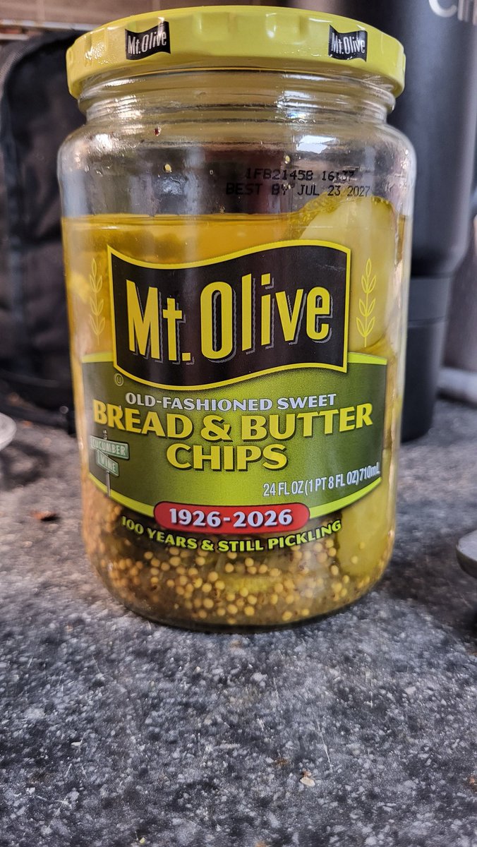 Shhh... Nobody tell <a href="/MtOlivePickles/">Mt. Olive Pickles</a> that it isn't 2026 yet :)