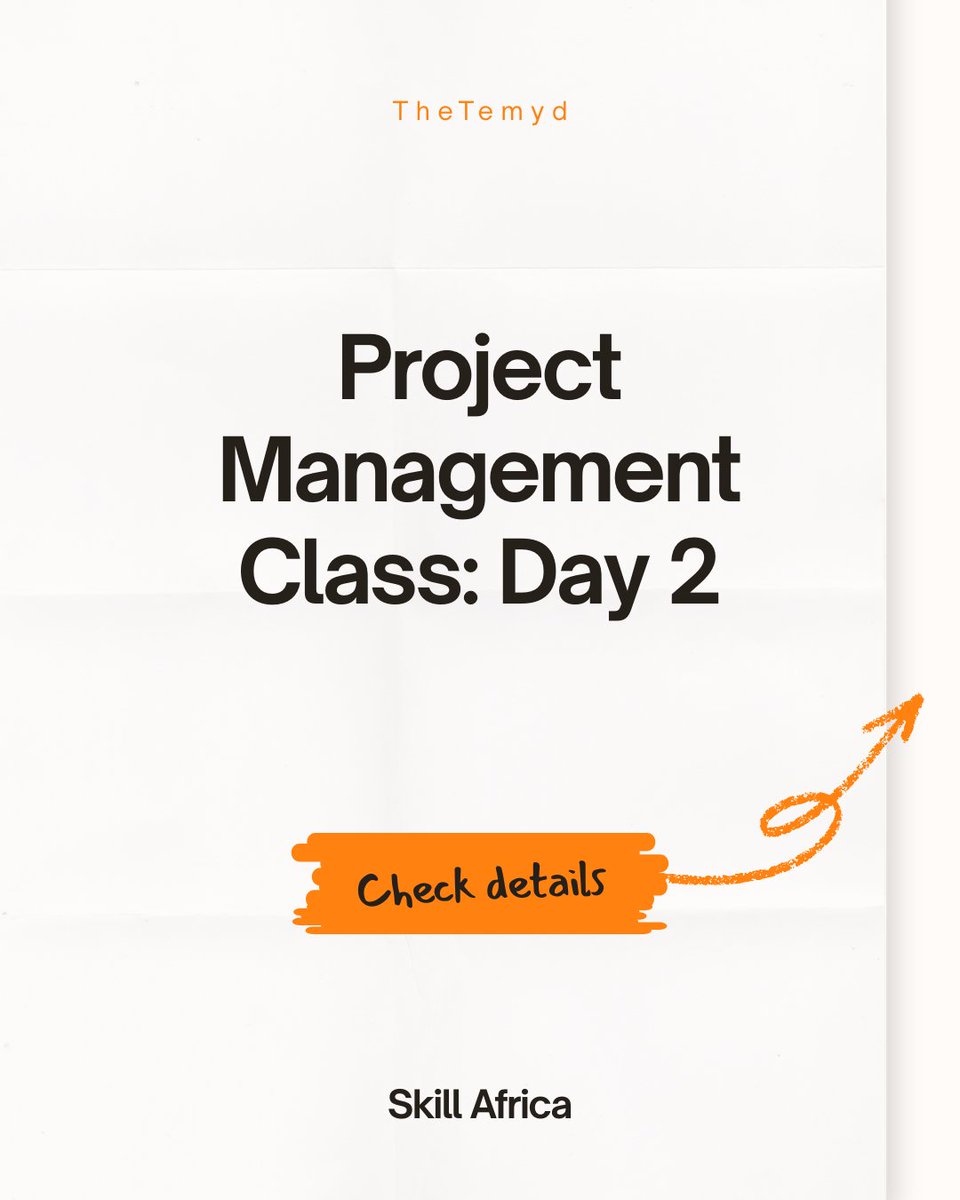 debunmiT's tweet image. Day 2 PM class @pm_series @omoalhajaabiola @skill_afrika_
𝑊ℎ𝑒𝑛 𝑖𝑡'𝑠 𝑜𝑏𝑣𝑖𝑜𝑢𝑠 𝑡ℎ𝑒 𝑔𝑜𝑎𝑙 𝑐𝑎𝑛'𝑡 𝑏𝑒 𝑟𝑒𝑎𝑐ℎ𝑒𝑑, 𝑑𝑜𝑛'𝑡 𝑎𝑑𝑗𝑢𝑠𝑡 𝑡ℎ𝑒 𝑔𝑜𝑎𝑙 𝑎𝑑𝑗𝑢𝑠𝑡 𝑡ℎ𝑒 𝑎𝑐𝑡𝑖𝑜𝑛 𝑠𝑡𝑒𝑝
𝕣𝕖𝕒𝕕 𝕞𝕠𝕣𝕖: vt.tiktok.com/ZSPPq3rBW/
#ProjectManagement