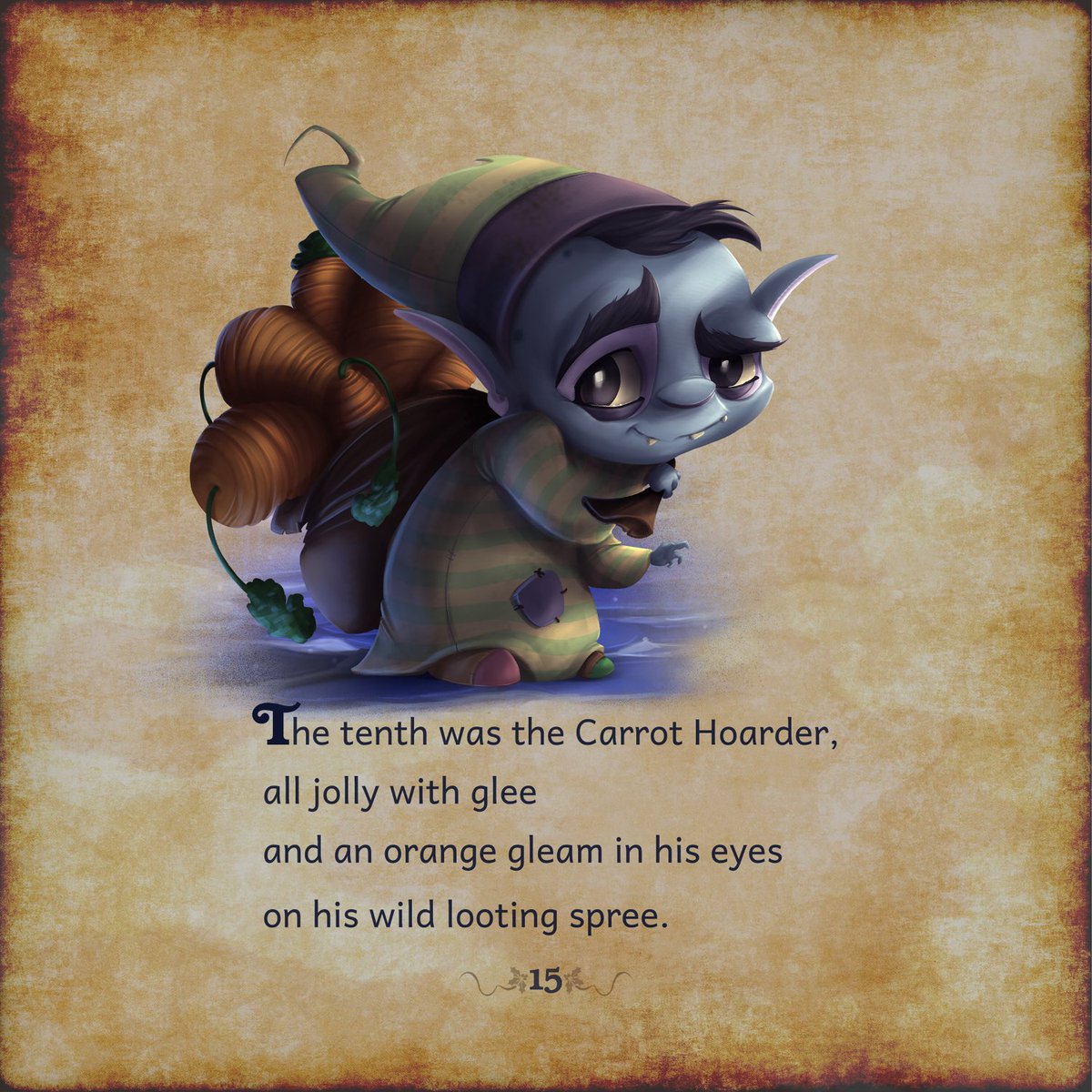 🥕 Day 10 — Carrot Hoarder emerges.
He doesn’t steal… he collects.
Hop in Discord to keep climbing the mischief rewards ladder!
#Flufflefam #13DaysOfMischief