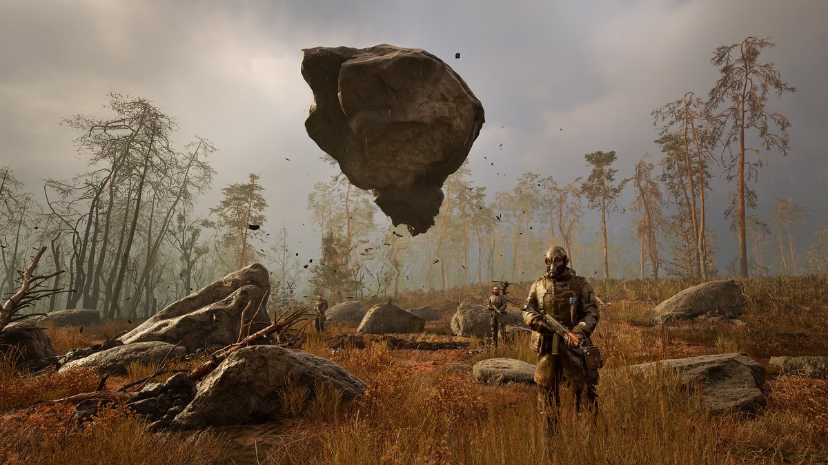 gamespark's tweet photo. 新エリアや新クエストが登場する『S.T.A.L.K.E.R. 2』無料アップデートが近日配信！

数時間かけてクリアできる8つのクエストをはじめ、探索可能な7つのロケーション、独自の背景と物語を持つ6人のキャラクター、ユニーク武器、作成可能な拠点などが登場。
https://t.co/q5Y39R4Ium https://t.co/Ar6Qaw63rj
