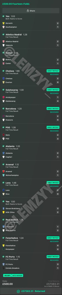 Lemzyy_'s tweet photo. I JUST MADE OVER £100K FROM MY WEEKEND FOOTBALL ACCAS!! 🤯

THANK YOU DENISE &amp; BET365, HAVE A MERRY CHRISTMAS YA FILTHY ANIMALS 😘 https://t.co/6gXgQwCSXR