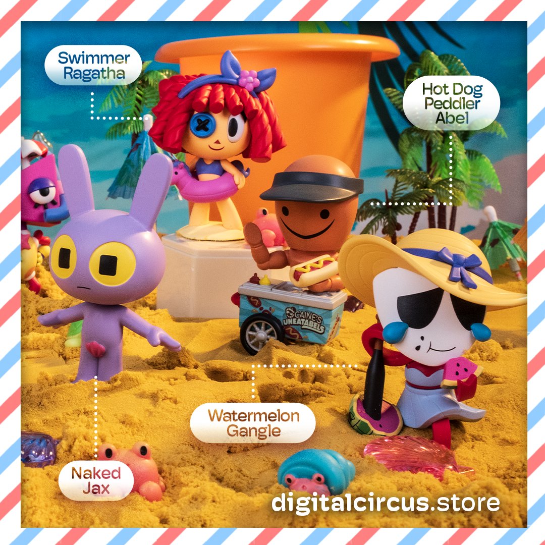 Watermelon Gangle All-new beach themed Animiniz have just washed up on shore! Help them ...