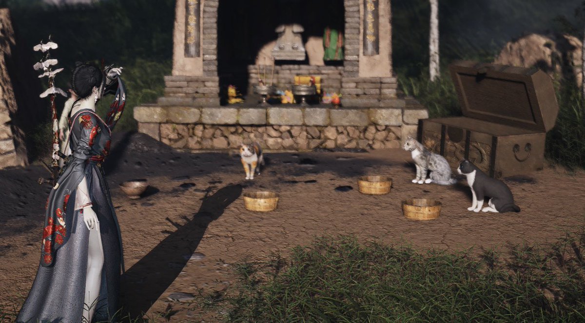 おはようございます🐱🍡
本日火曜日☆
朝のお見送り配信です☀️

お話しに来てね❤️
 #風燕伝 
 #WhereWindsMeet 

▶️twitch.tv/az_uki_