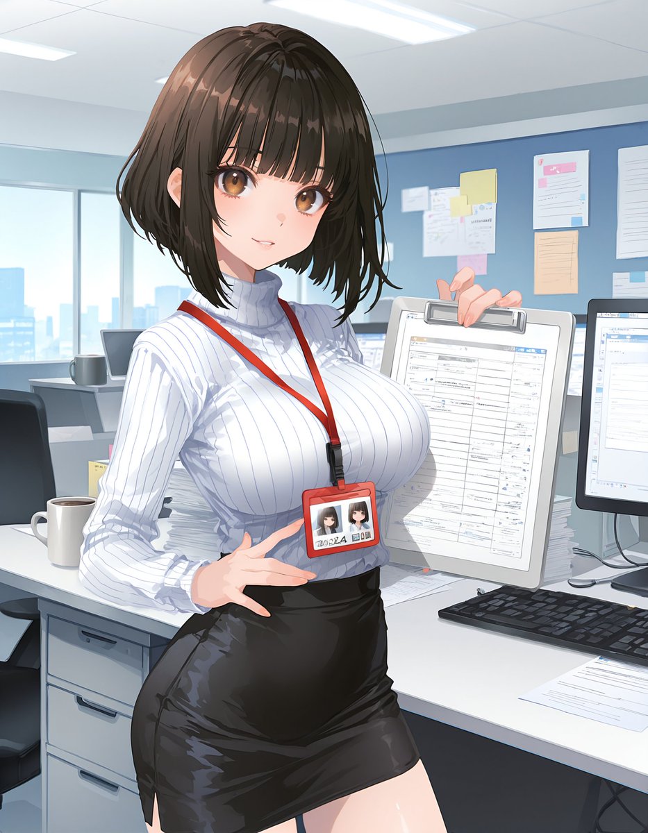 ai様・専用 先輩！最近早く来ますね？どうしたんですか？」 でも、昨日は明け方3