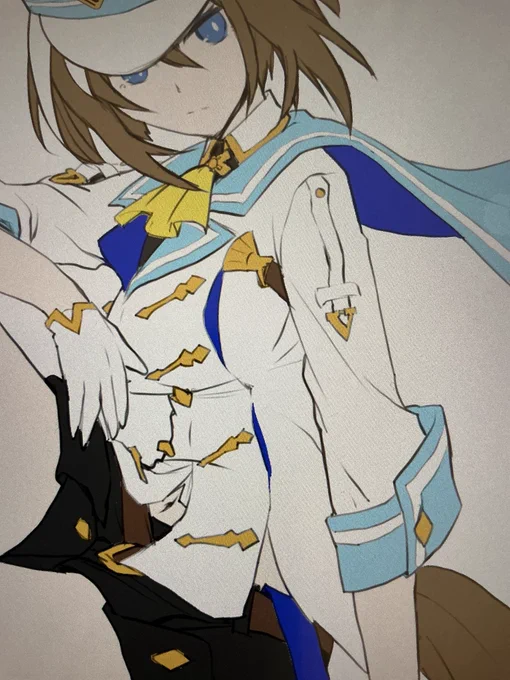 昨日は表紙描いてたッシュ