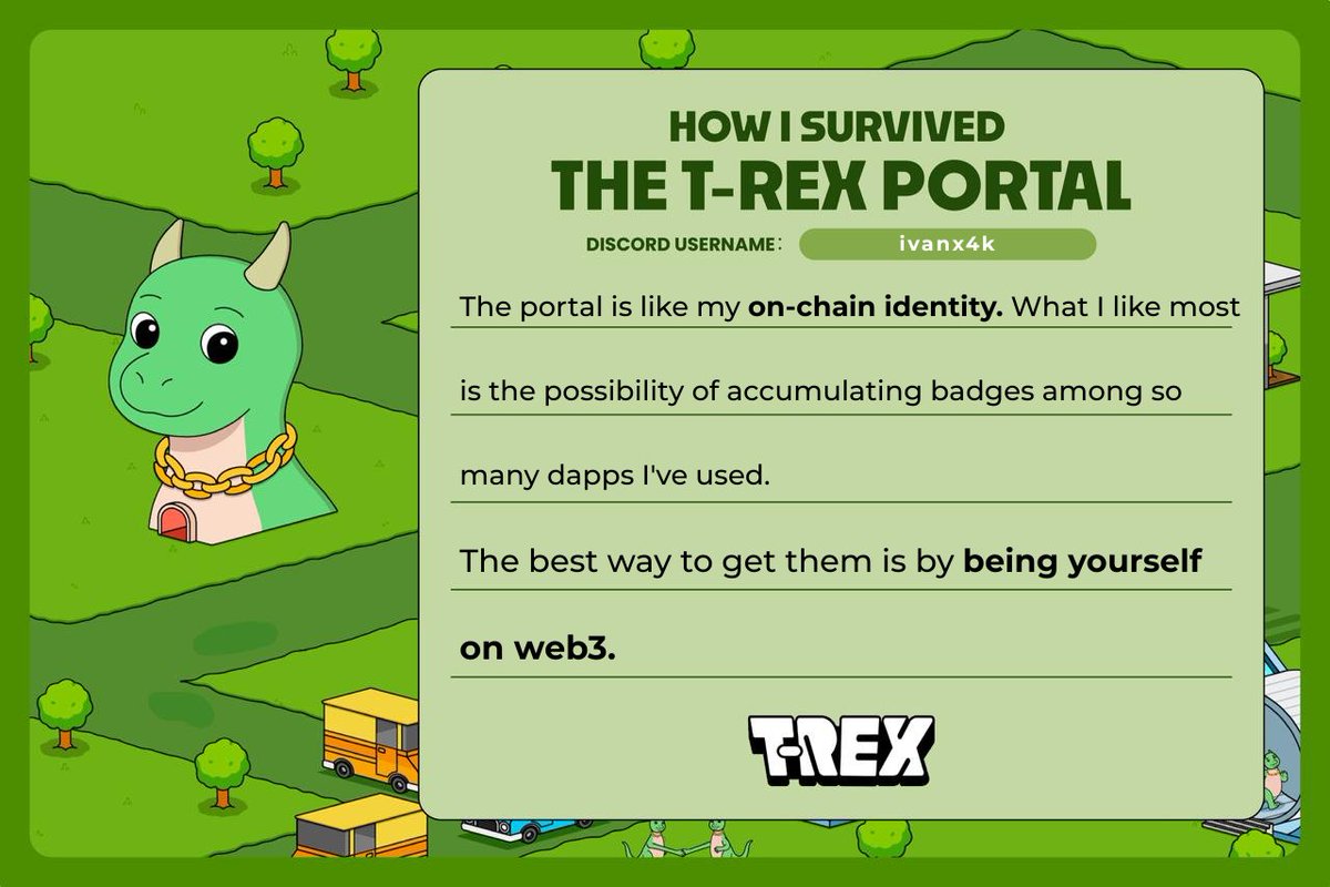 #TRexPortal <a href="/TREX_chain/">T-REX 🦖</a> 🦖

s.trex.xyz/llmGvB