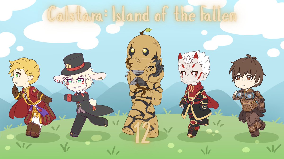 Calstara: Island of the Fallen | Session 12 is TONIGHT at 7:30 EST!  
Renzo will sadly be absent for today's Session but we will have a session with him this Thursday. WOW 2 Sessions in a week crazyyyy! (Sorry for not posting on here in abit will get back to posting more soon!)