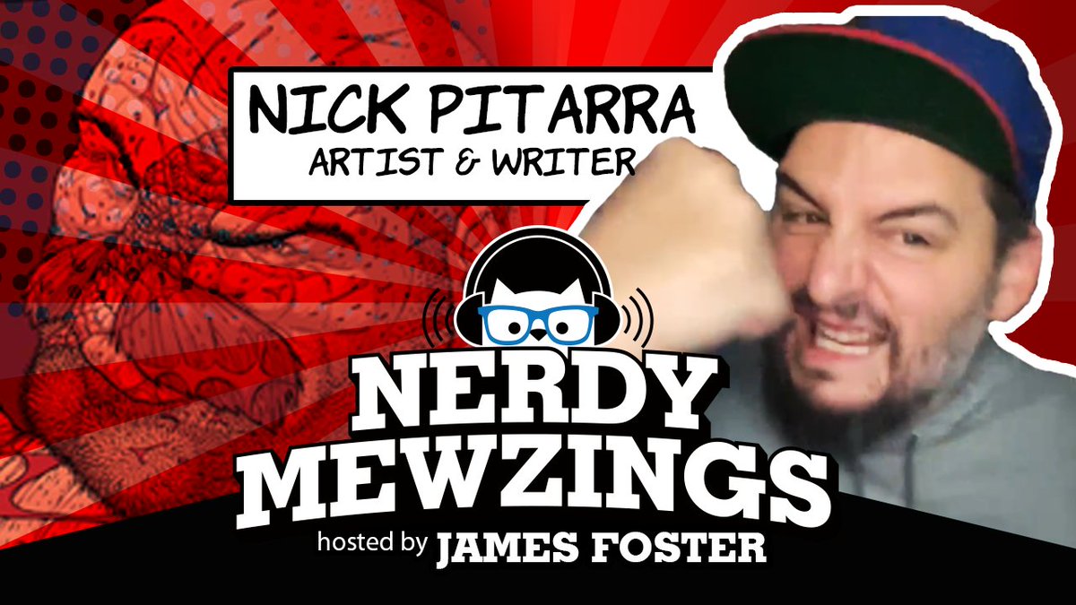 nerdymewzings's tweet image. Absolutely POWERFUL &amp;amp; CREATIVE PASSION filled episode with comic book artist &amp;amp; writer Nick Pitarra, creator of Ax-Wielder Jon! Check it out here: open.spotify.com/episode/2gI234… #nickpitarra #axwielderjon #comicbookartist #comicbookwriter #comicbooks