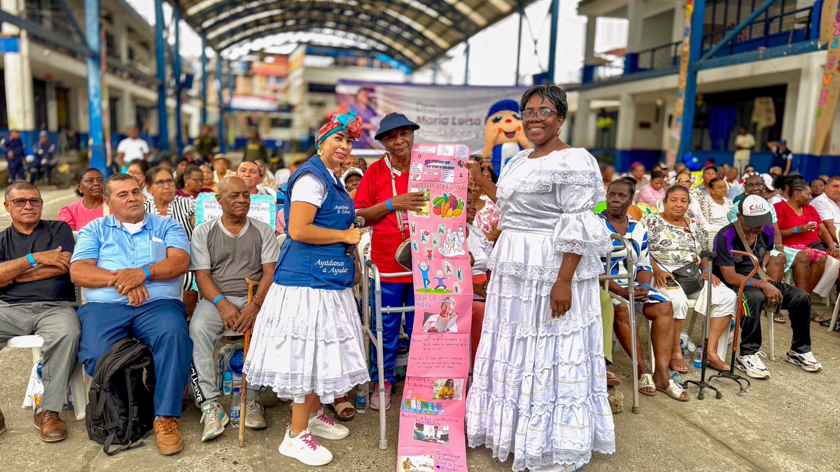 FIMLM's tweet photo. #FimlmColombia 🇨🇴 | 🌟 En Tumaco, #Nariño, adultos mayores y personas con discapacidad vivieron una tarde de inclusión, reflexión y unión.

La jornada destacó la importancia del autocuidado, la dignidad y el valioso aporte de quienes participaron.

Más: https://t.co/XGWGJZwInv https://t.co/o3zWeKFiXe