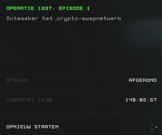 Onnonius's tweet photo. #operatie1337 #thtc Opgelost
https://t.co/uGdia4vP7x https://t.co/ctd9K6eaIg