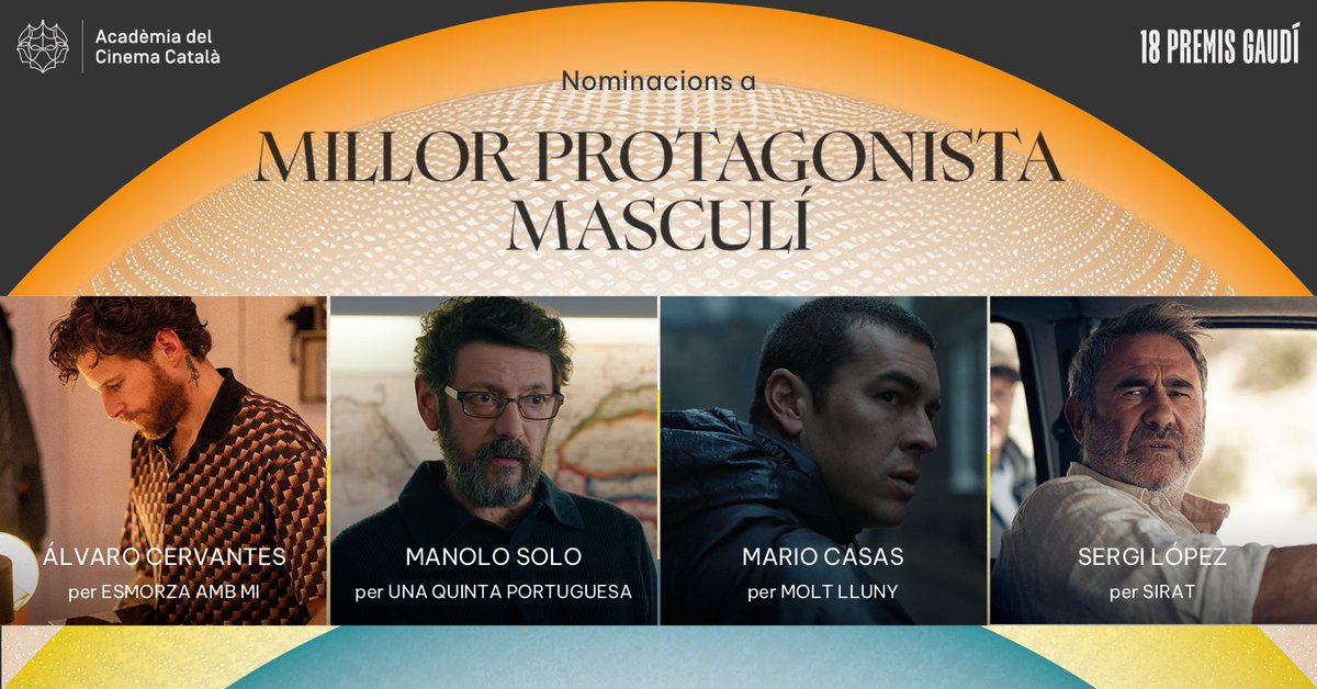 Acadèmia del Cinema Català – Premis Gaudí tweet media