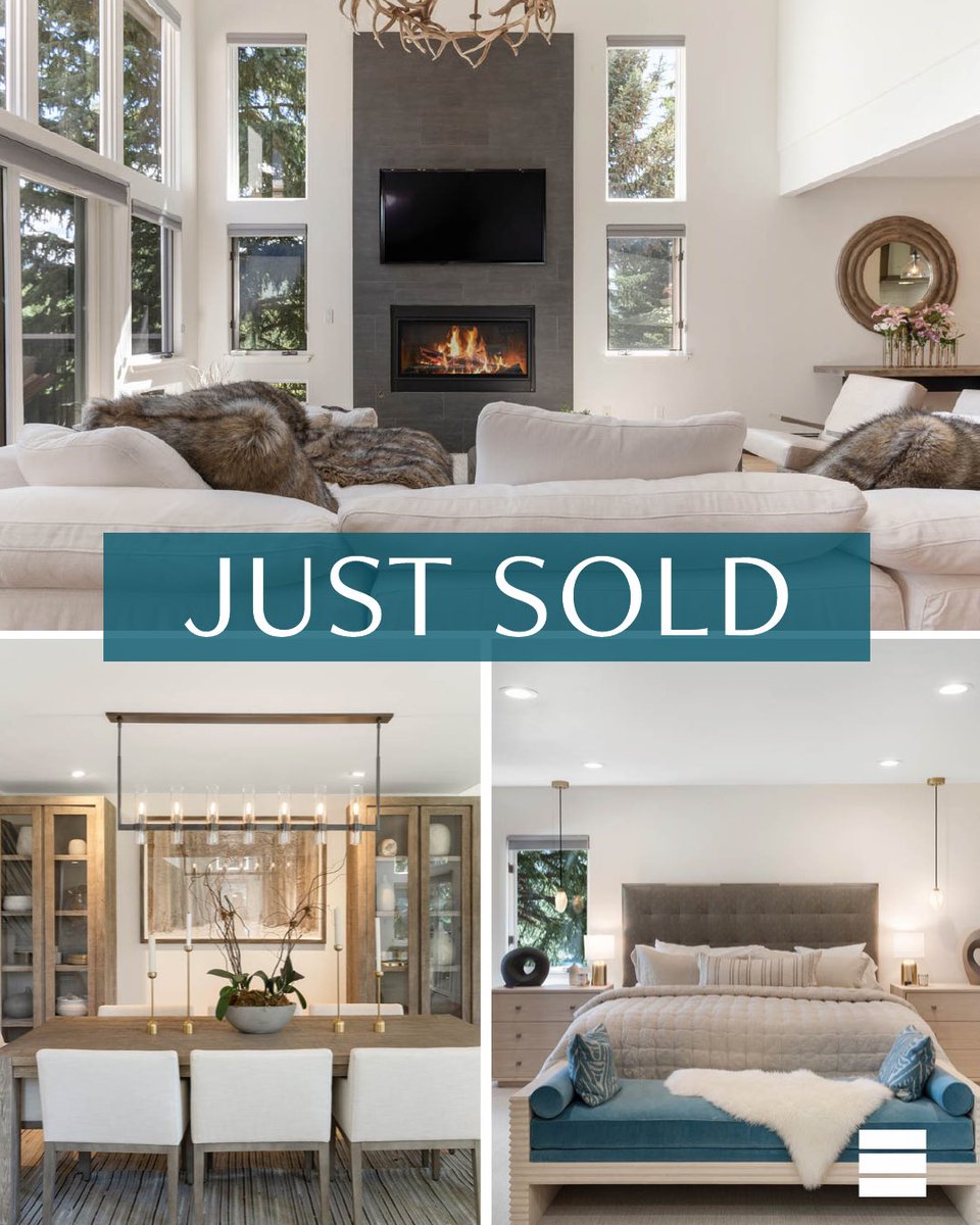 LizLeedsRealty's tweet photo. #JustSold — in just over a month and at a price higher than comparable homes in the area.

Want similar results? Contact me to get started.
—
Liz Leeds #LuxuryRealEstate
Vail &amp; Aspen, CO
970-331-1806 | lleeds@slifer.net | https://t.co/xe5ytMwaSF https://t.co/3DCdumIFlD