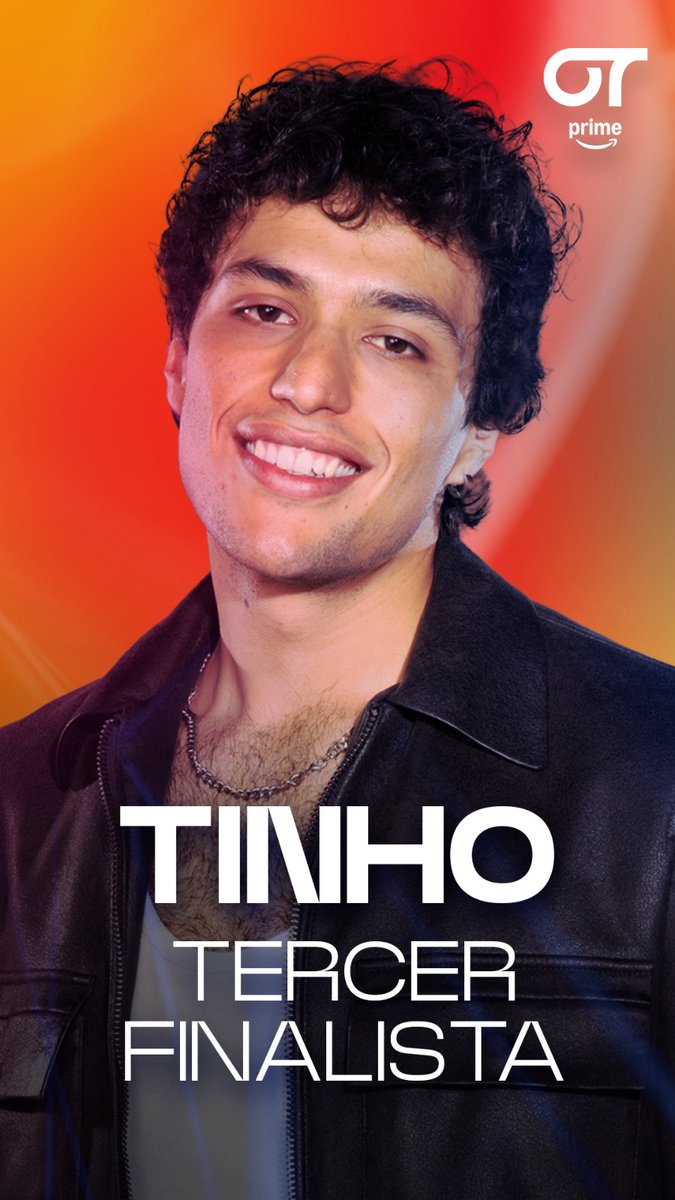 🏆 El 3er FINALISTA DE #OT2025 con un 23,6% de los votos es…  ✨ TINHO ✨

¡ENHORABUENA! Síguelo en DIRECTO en @primevideoes 👉🏻bit.ly/OT2025GalaFinal #OTGalaFinal