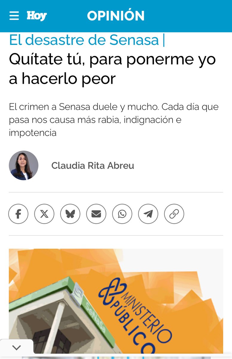 hoy.com.do/opinion/quitat…

Mi artículo de la semana en el <a href="/PeriodicoHoy/">Periódico Hoy</a> 
#Senasa