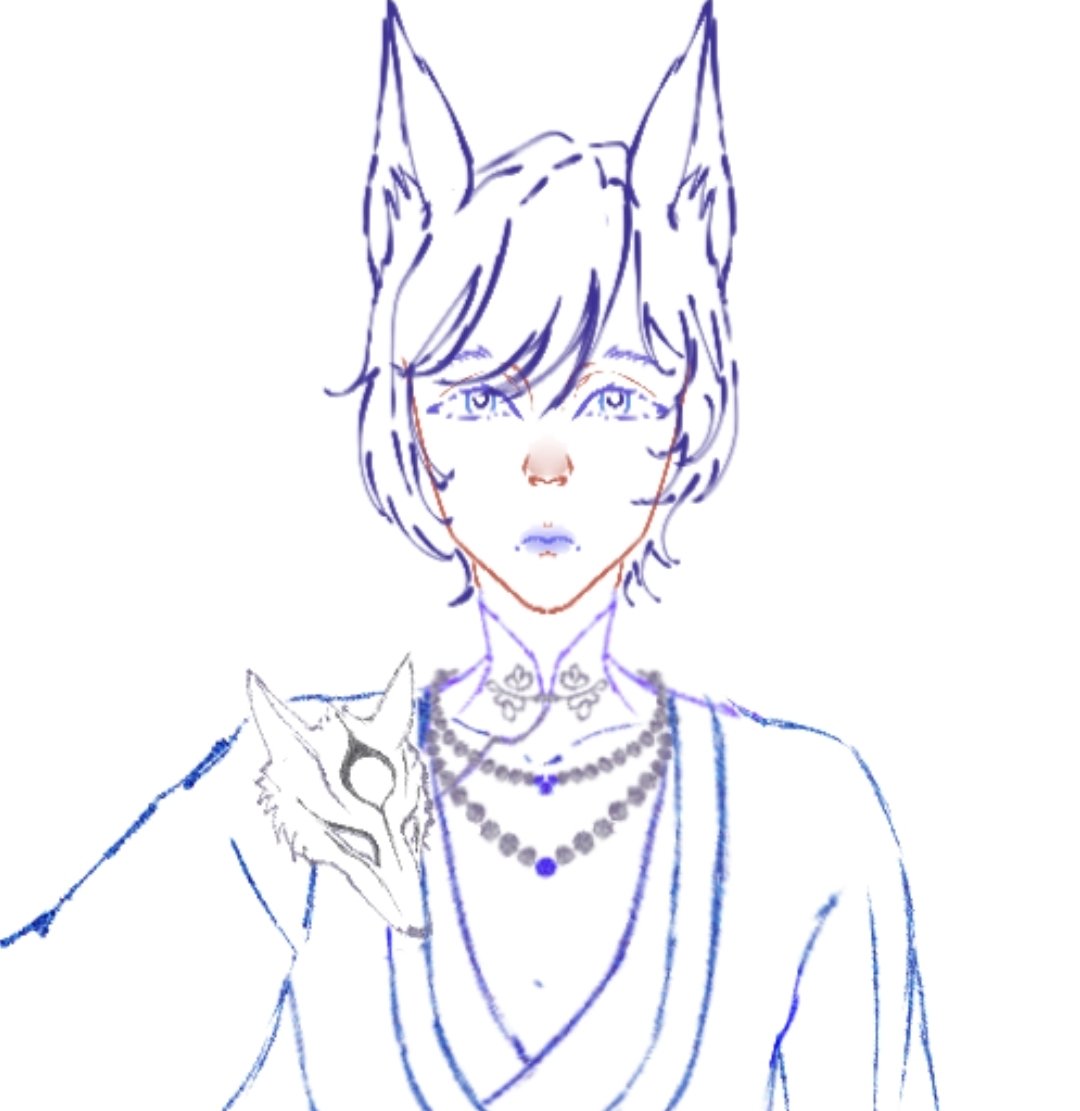 vowsonice's tweet photo. Estou imaginando uma AU #KAIMEI mas no momento só fiz o #KAITO https://t.co/bprHIyhKb1