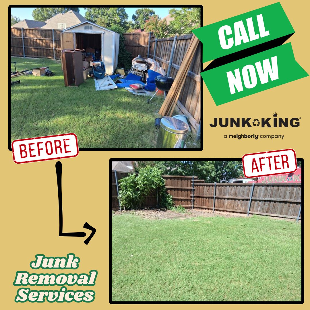 JKContraCosta's tweet photo. Need to get rid of unwanted junk? Junk King Contra Costa provides top-rated junk removal services in your area! Out with the old, in with a cleaner space – schedule now! ✨ https://t.co/xrZVmejVuR