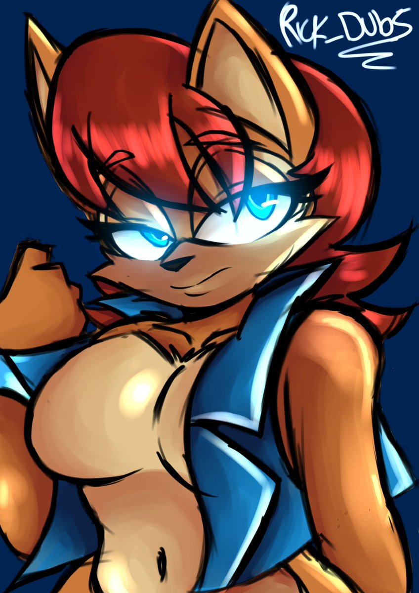 Finished The Sally Sketch and I’m really happy with the rendering
