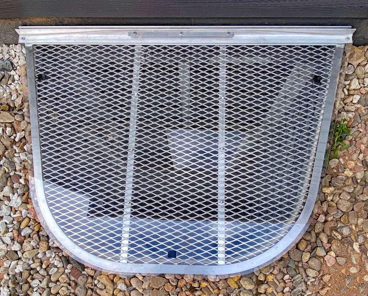 windowwell's tweet image. Our Grates are great--particularly with a clear Top Cover! The Top Cover helps to reduce the amount of rain and snow that gets into your well. We can retro fit any grate, not just ones we make. Give us a call to 262-740-7220 option 2.