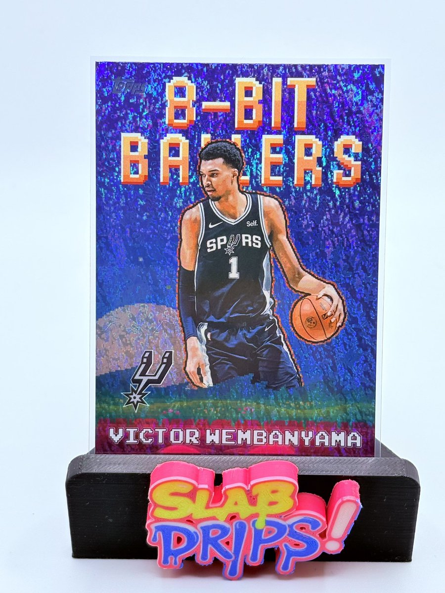 SlabDrips's tweet image. X Post of the Day 🎮🏀

Year 3.
8-bit graphic, next-gen dominance.
Victor Wembanyama isn’t potential anymore — he’s the problem defenses have to solve every night.

What takes the biggest jump in Year 3 — MVP voting, 3-point efficiency, or defensive dominance?

#NBACards…