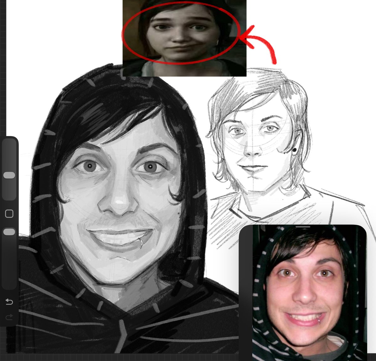 Silly Italian man sketch cuz I haven’t drawn him in a while