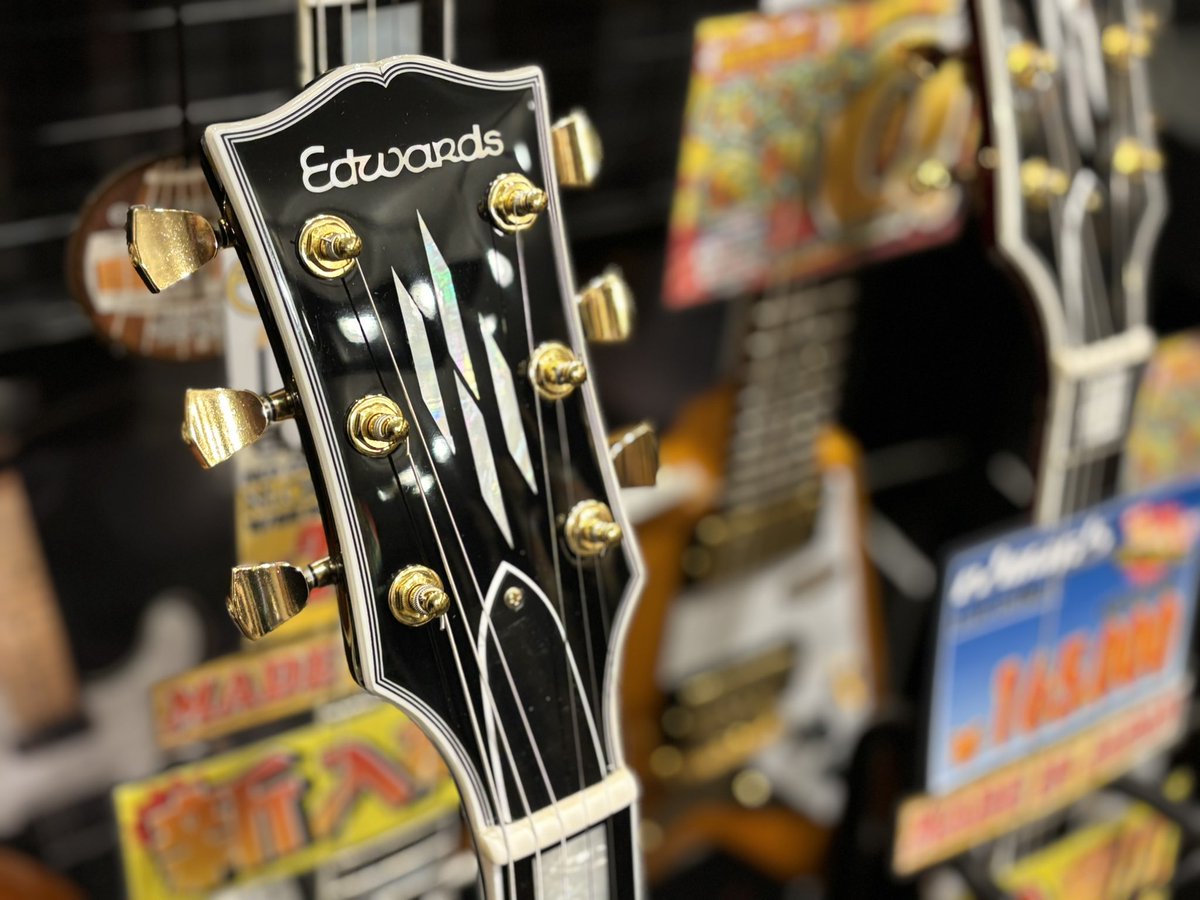 🎉新入荷商品🎉 EDWARDS E-LP-CTM/P / Black 中古入荷です‼️ ネック