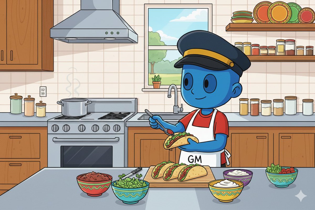 GM☕

Is Tacos Tuesday 🌮🌮