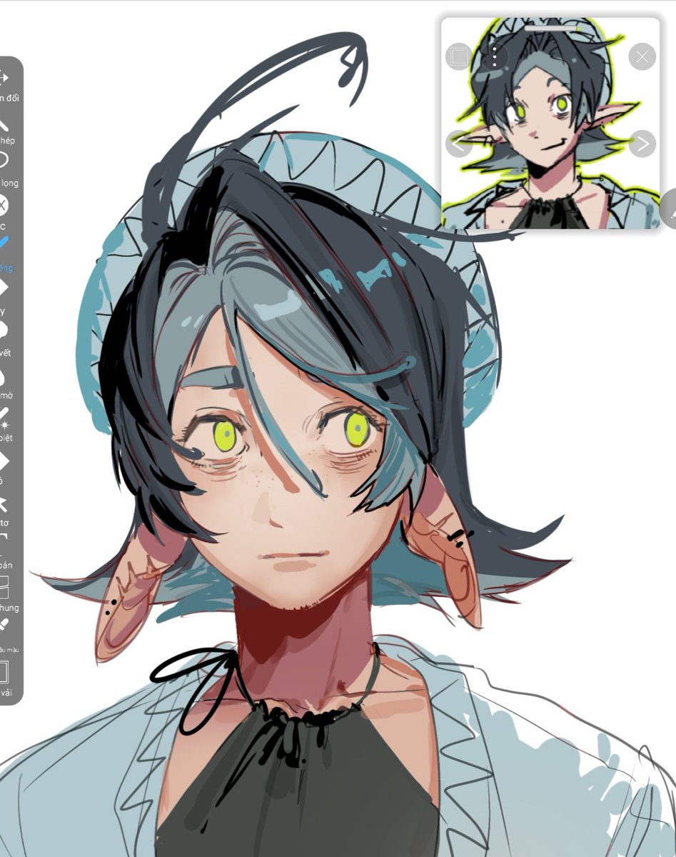 I change Twicey Tâm hair