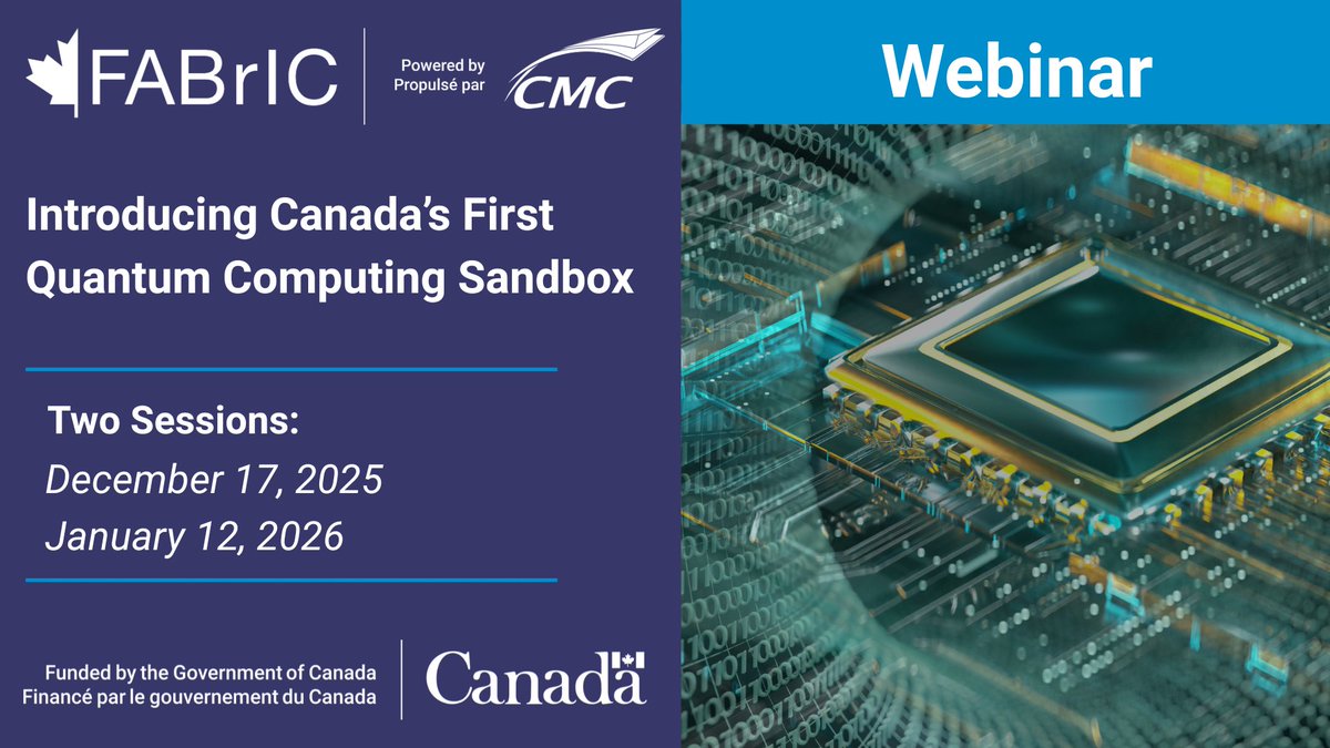 CMC Microsystems tweet media