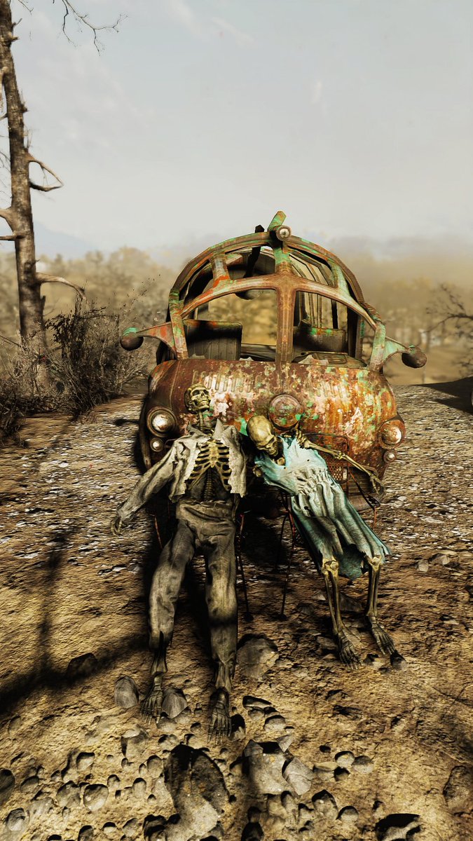 LeftKee's tweet image. 夕日がとても綺麗だね

野垂れ死ぬかもしれないね

#Fallout76