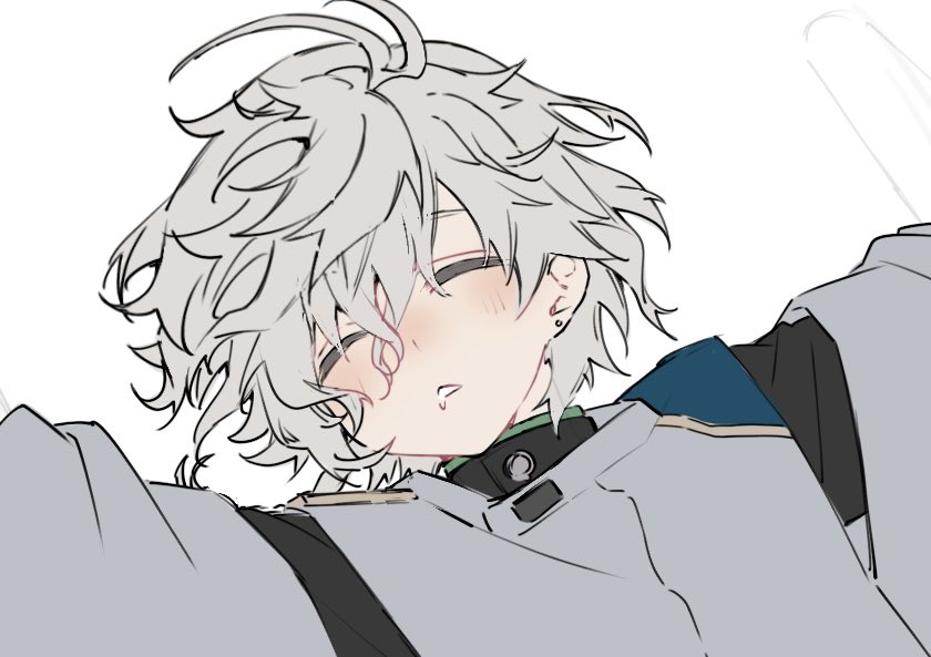 「途中で諦めたrkgk」|*.縺鍋(モツなべ)🐾のイラスト