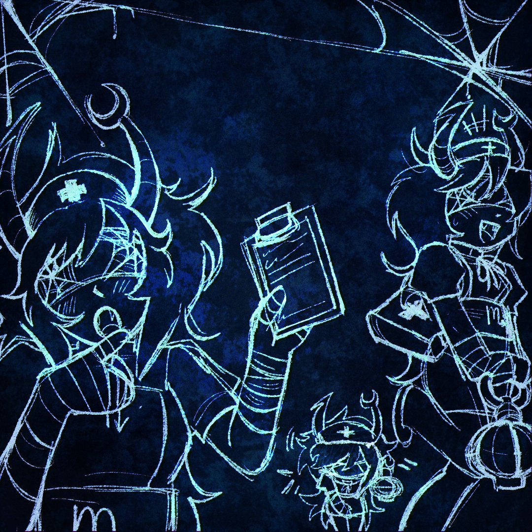 DISINTEGORE's tweet image. oh lady swansong... you and your badluck! 🕸️🕷️ #Homestuck #homestuckfanart