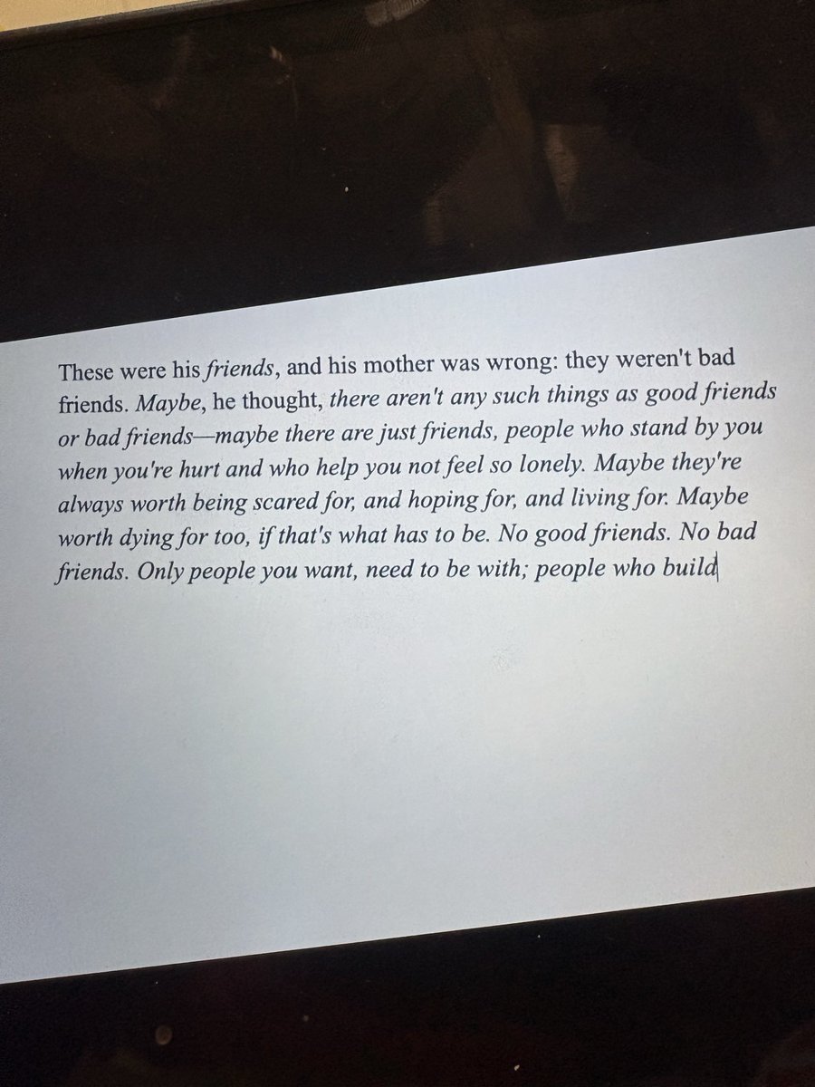 cicadaalfred's tweet image. no one will see this, however, the end of Bill’s book is VERY similar to Marge’s speech for Rich🥹 #ITWelcomeToDerry #BIGRICH