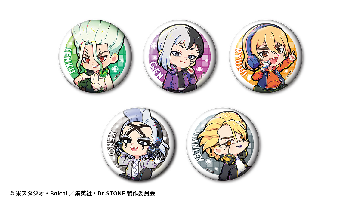 DeNA ゲン　缶バッジ　カード　特典　ジャンフェス　DJ ジャンプフェスタ 2026 TVアニメ『Dr.STONE』 事前通販1️⃣】 DJを