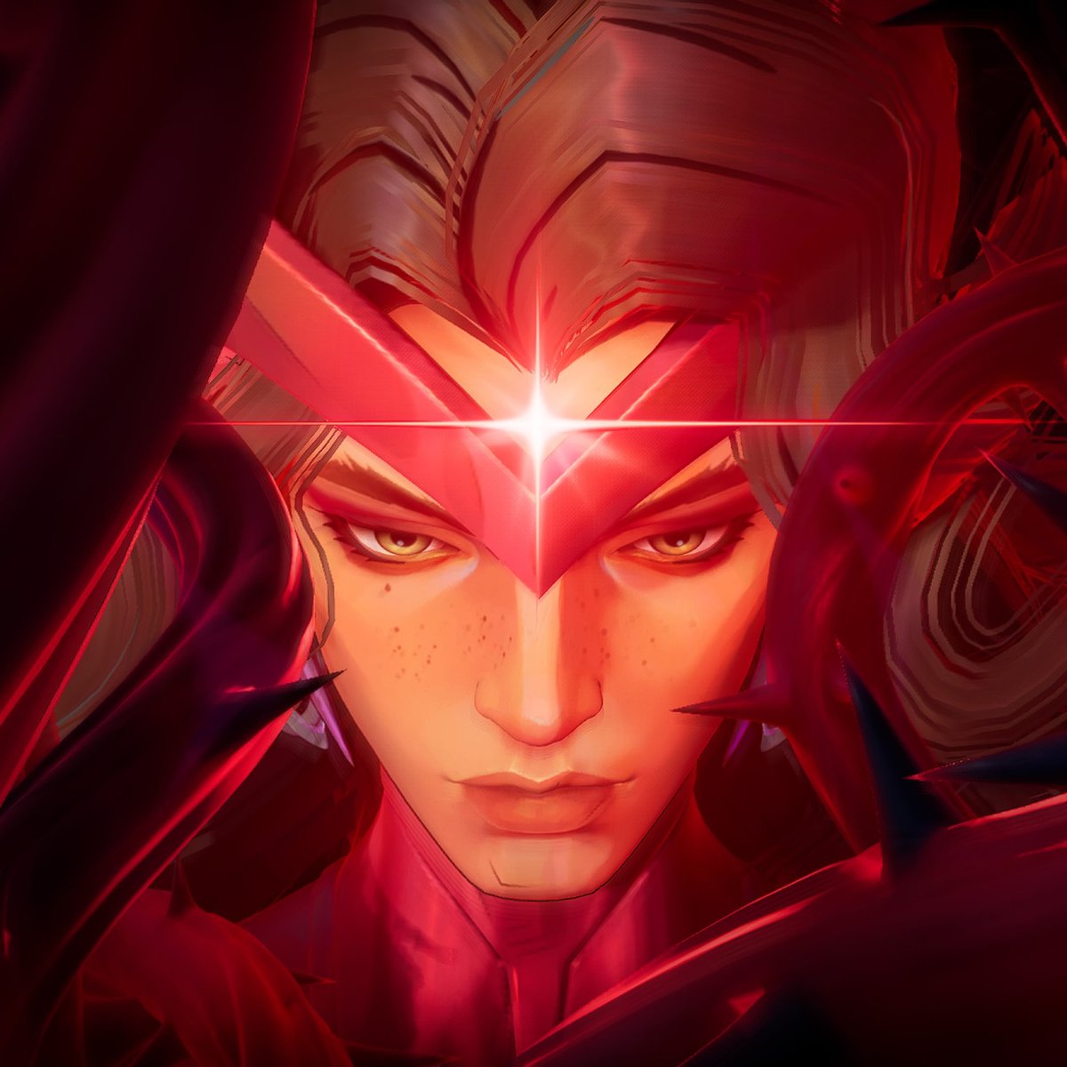 henrisvoid's tweet photo. The Scarlet Witch is so ethereal https://t.co/EqDnWk4K3V