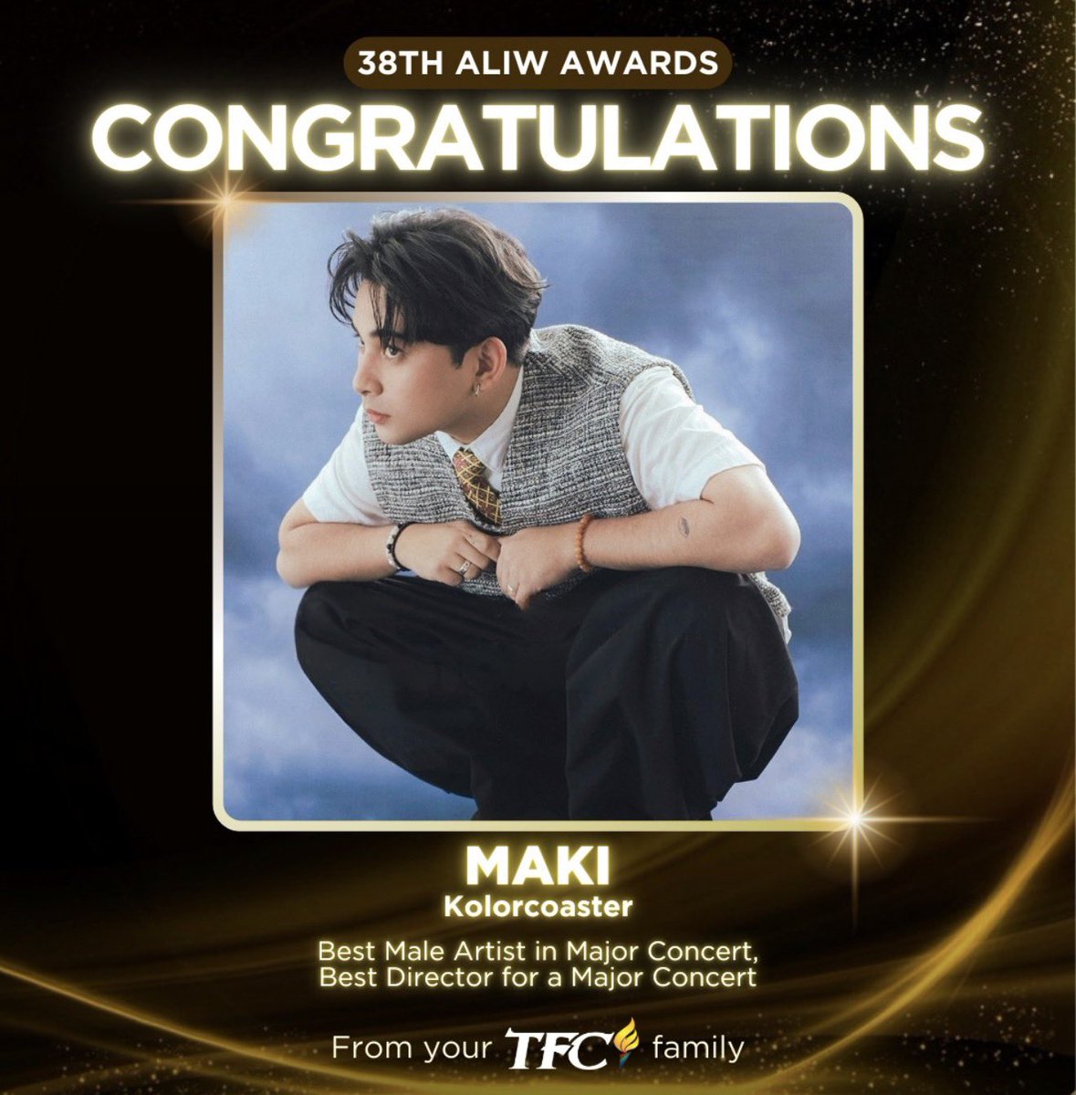 clfrnia_maki's tweet photo. it has always been my dream to become a director. thank u maki for letting me direct your concert. congrats to us!!! Isaw celebration :p <3 - Ralph https://t.co/KPJkfjicv8