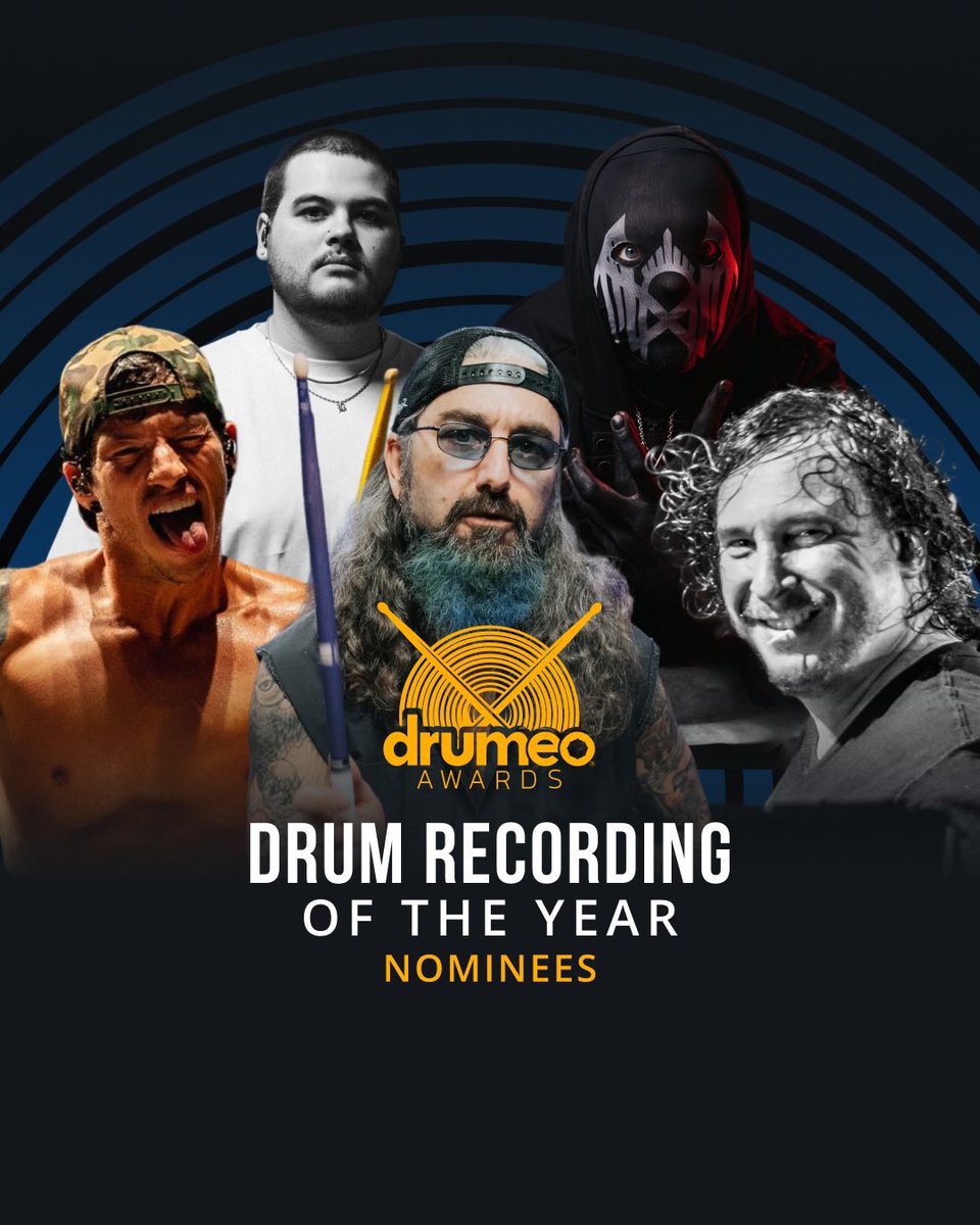 TOPUPDATERS's tweet image. Josh is nominated for this year’s #DrumeoAwards in two categories:
- Drum Recording of the Year
- Rock Drummer of the Year
Vote below! 🥁
🔗: vote.drumeo.com