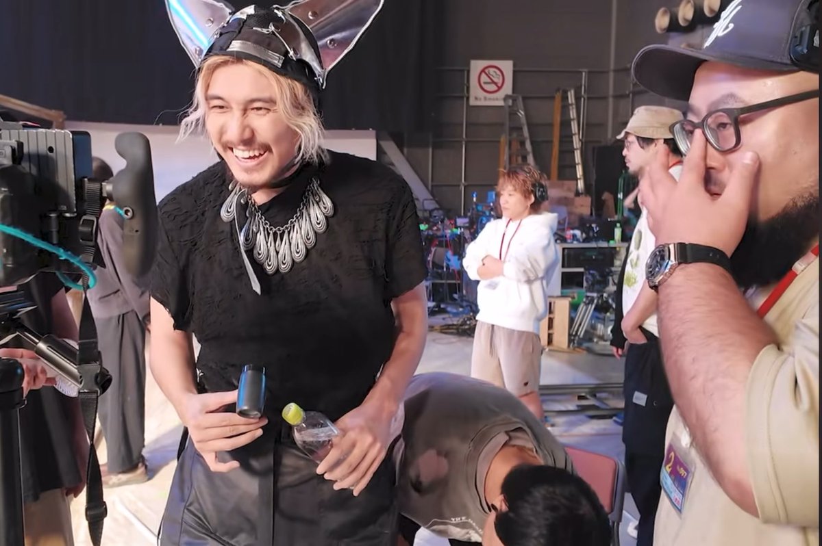 そう言えば、ずっずさん映ってた 島田さんもworkin' hard 🥹 #いろはす